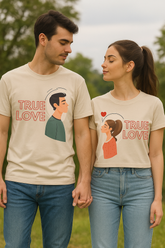 💘 "True Love" – Couple Goals Tee