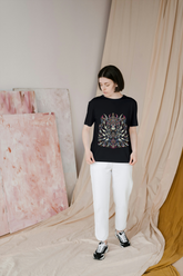 Divine Strength: Durga Power Unisex Basic Tee