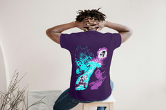 "Battle of the Saiyan Elites" Unisex Oversized Classic T-Shirt