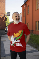 India – My Nation, My Pride Unisex Basic T-Shirt