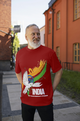India – My Nation, My Pride Unisex Basic T-Shirt