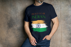 Proud to Be Indian Unisex Basic T-Shirt